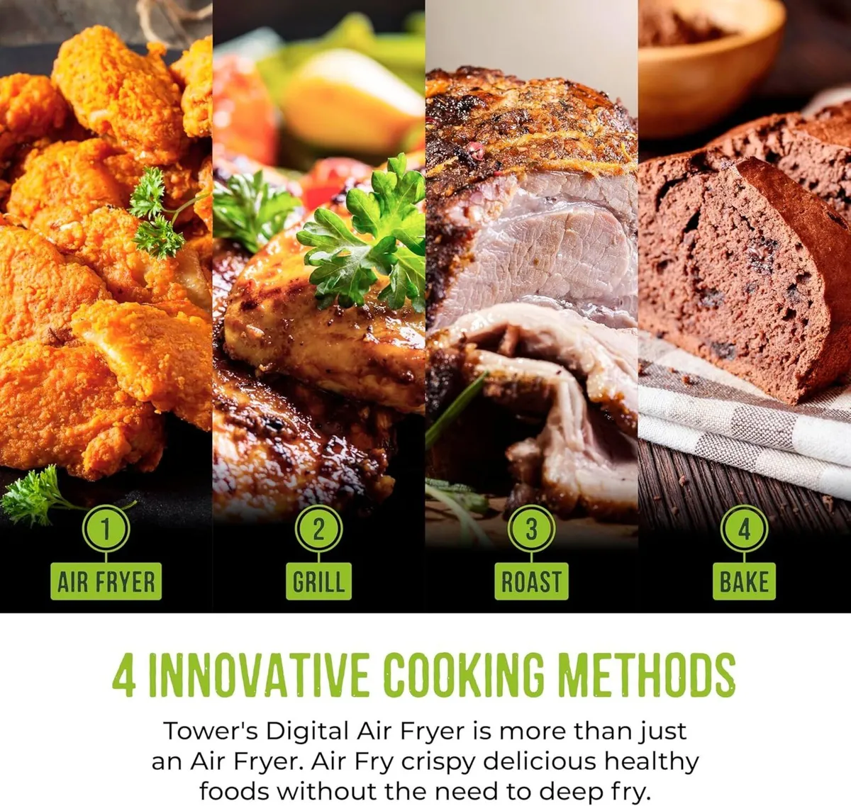 T17169MSH Vortx Air Fryer with Digital Control - Image 4