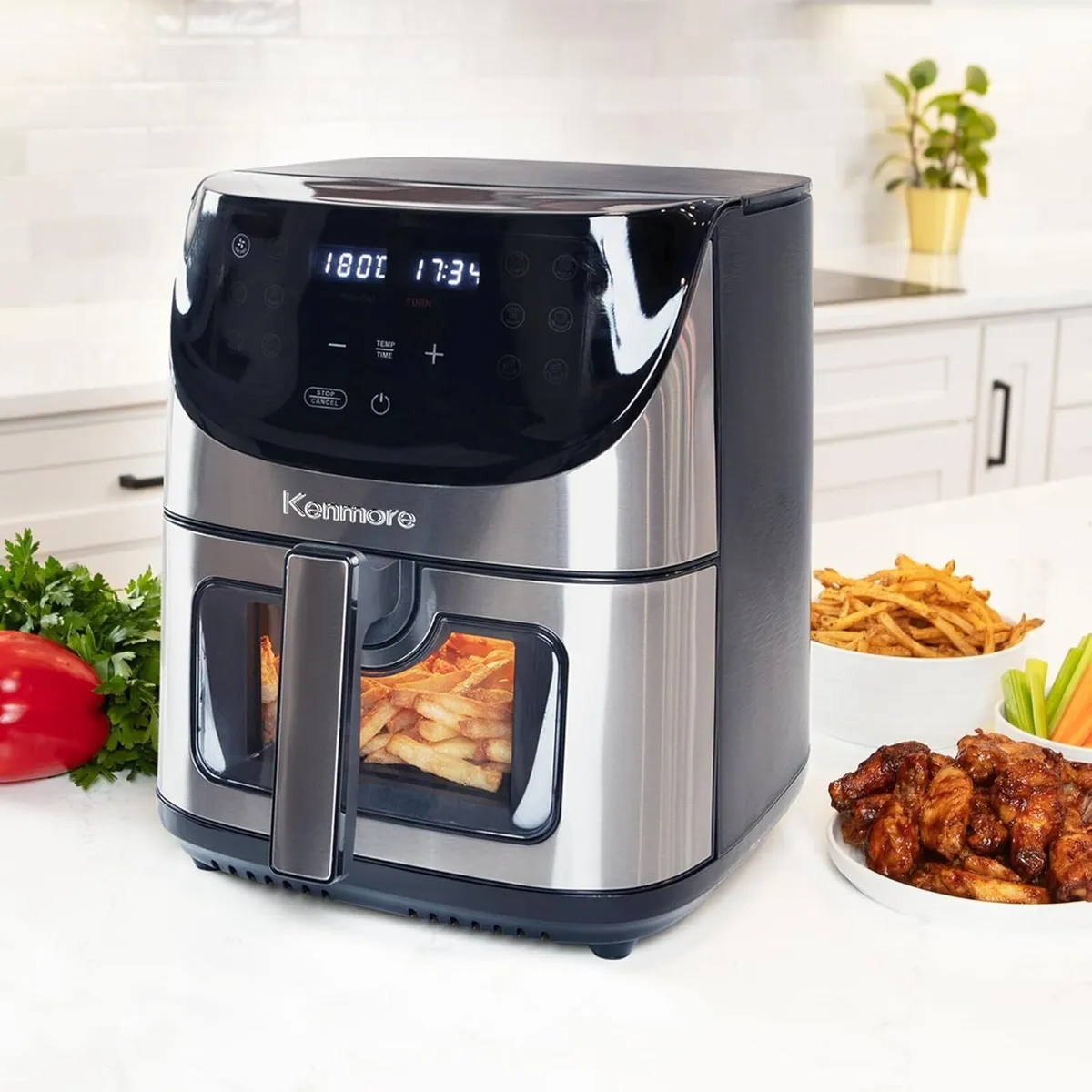 Kenmore Family Size 7.8L Air Fryer Programmable - Image 2
