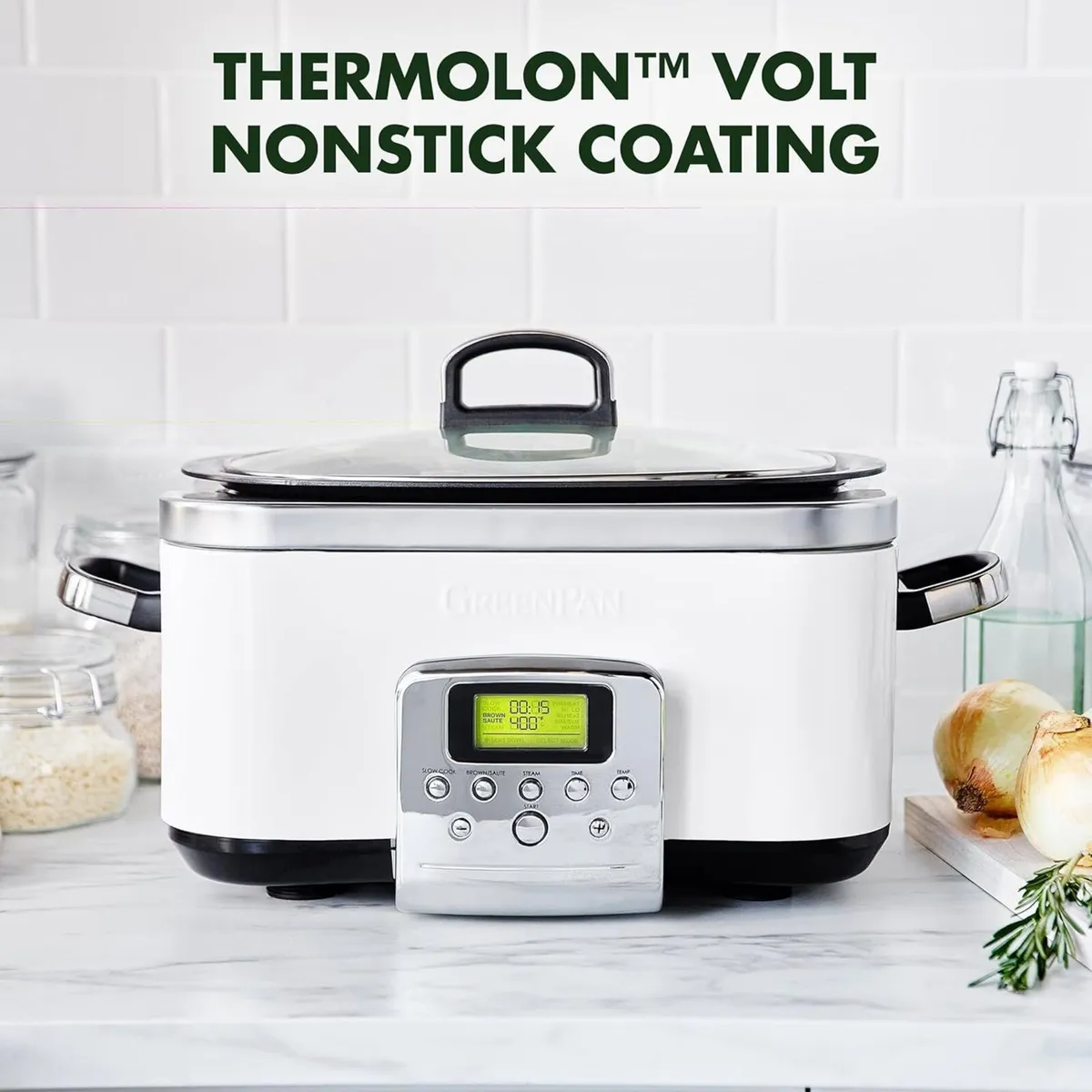 Elite 8-in-1 Programmable 6L Electric Slow Cooker - Image 3