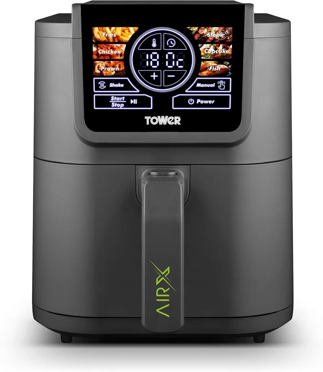 T17166 AIRX 5L Digital Single Basket Air Fryer - Image 1