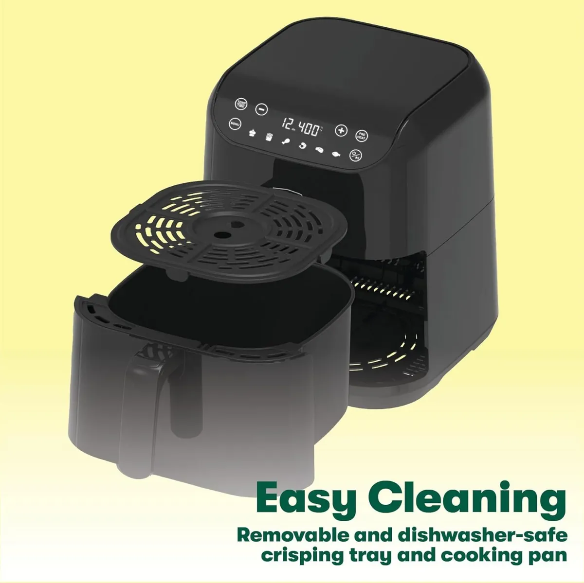 6 L Touchscreen Air Fryer with Preset Cooking - Image 3