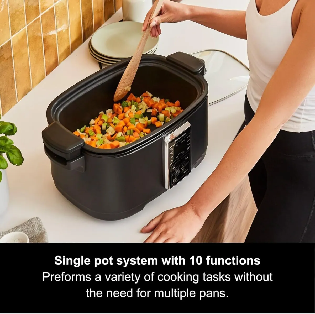 Multifunction 10-in-1 Food Multicooker 6.5L Fry - Image 2