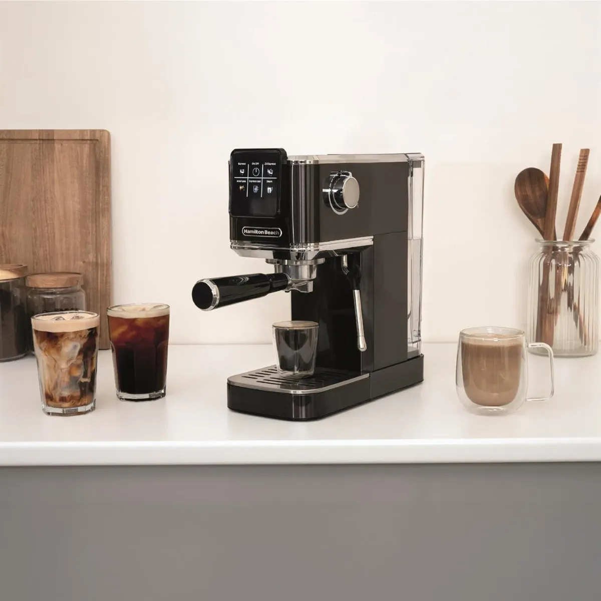 Espresso Coffee Machine BaristaPro 5-in-1 Compact - Image 4
