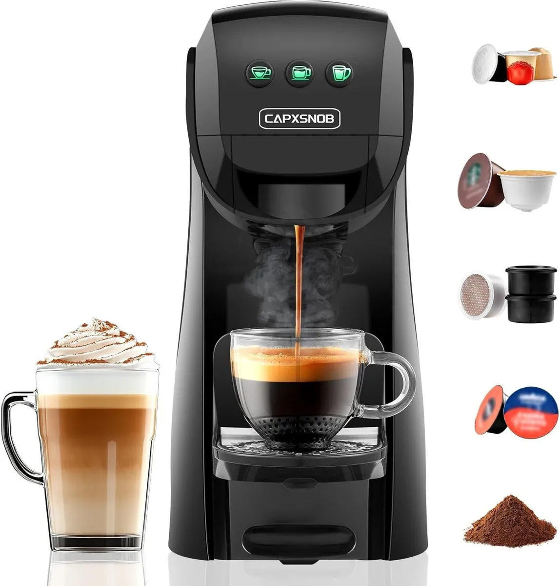 Warriors1 5 in 1 Pod Coffee Machines for Nespresso - Image 1