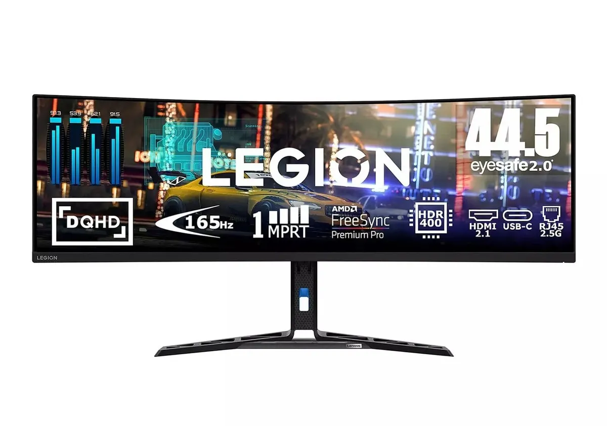 Lenovo Legion R45w-30 Ultrawide Curved Monitor - Image 1