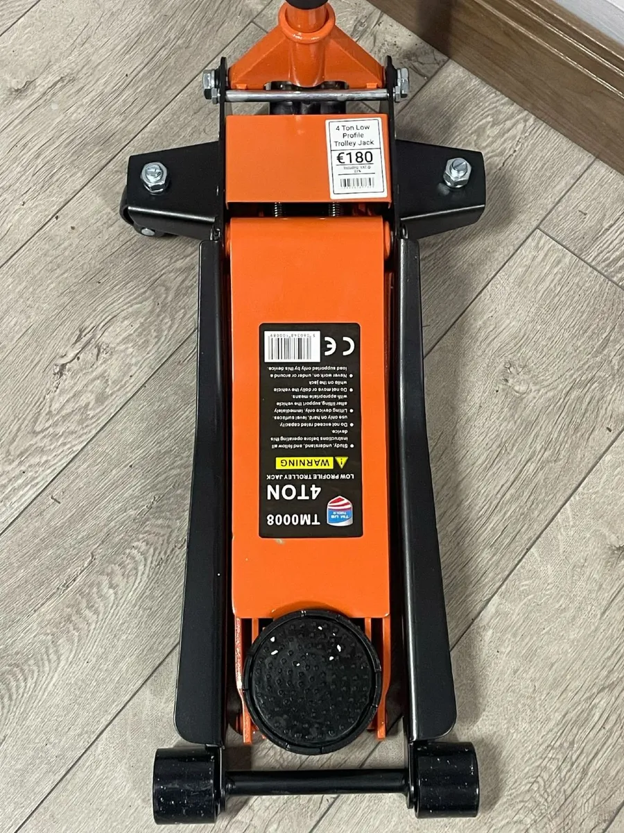 4 TON LOW PROFILE TROLLEY JACK - Image 3