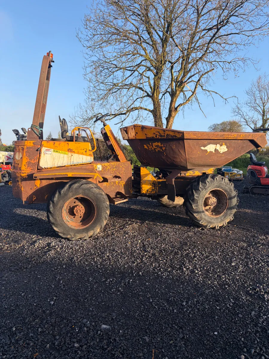 Thwaites 6ton swivel dumper for sale - Image 4