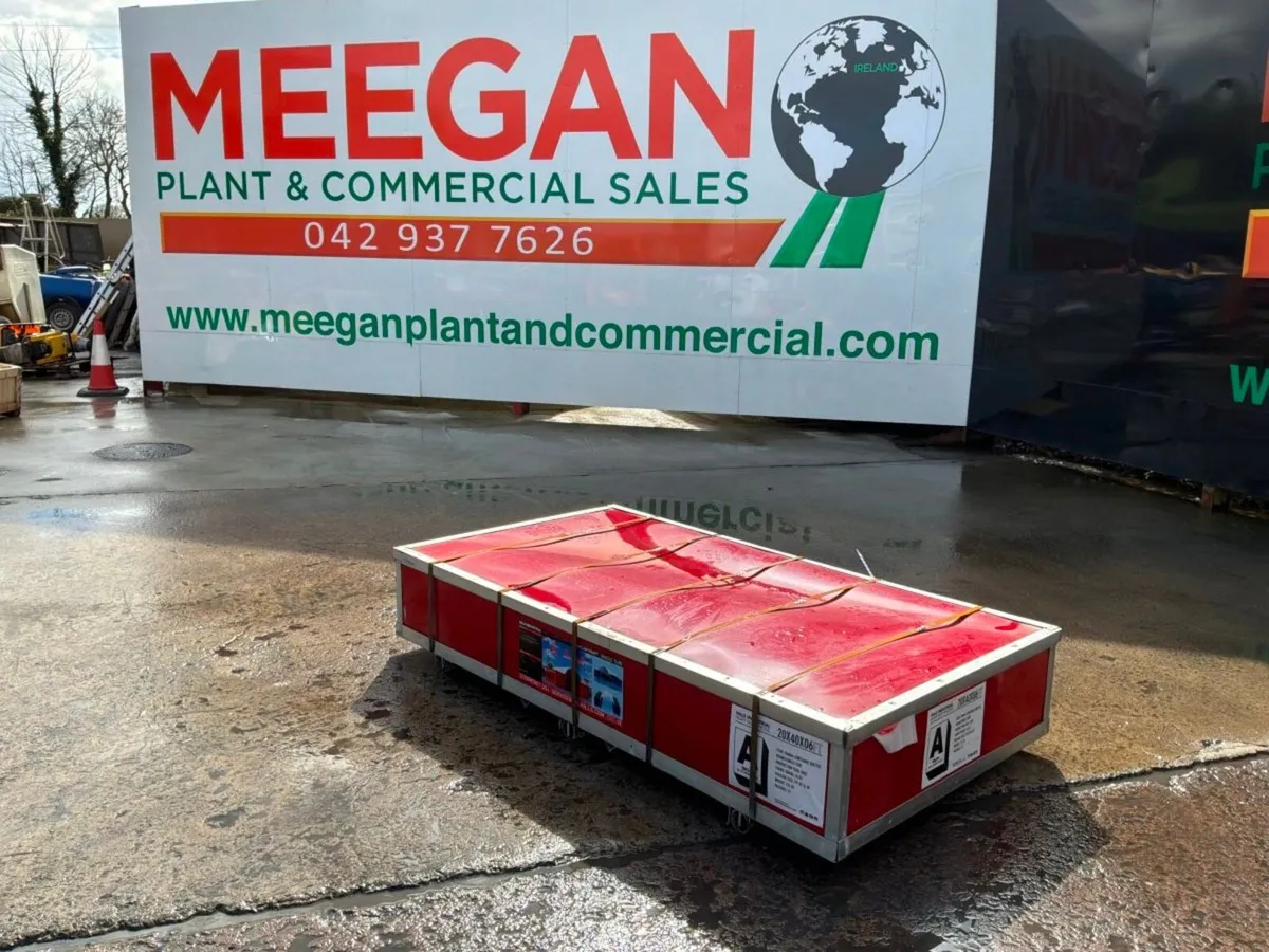 40ft x 20ft CONTAINER IN FILL SHELTER. - Image 1