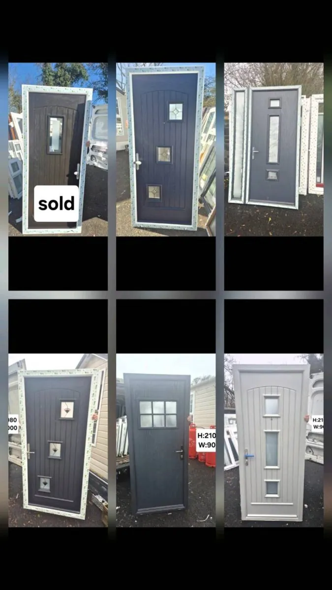 PVC PALLADIO COMPOSITE DOORS NEW - Image 1