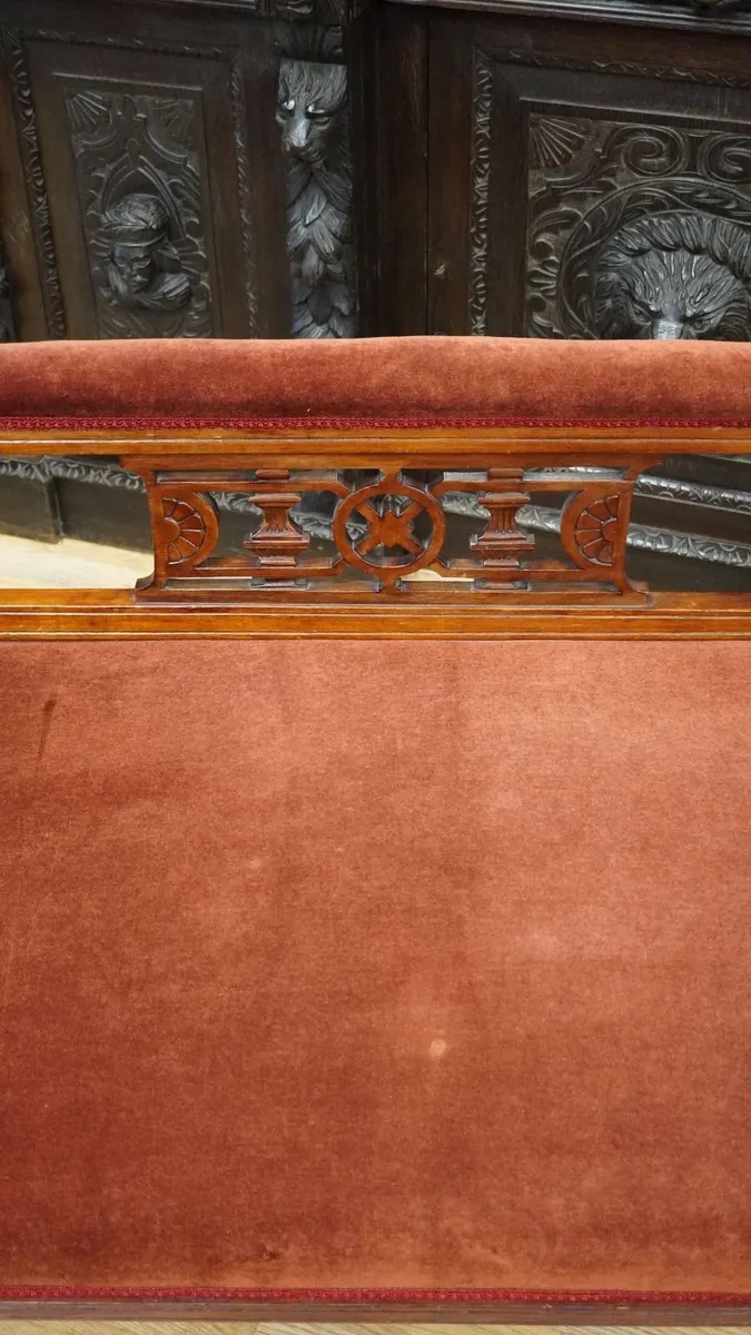 Velvet Chaise Longue Daybed - Image 4