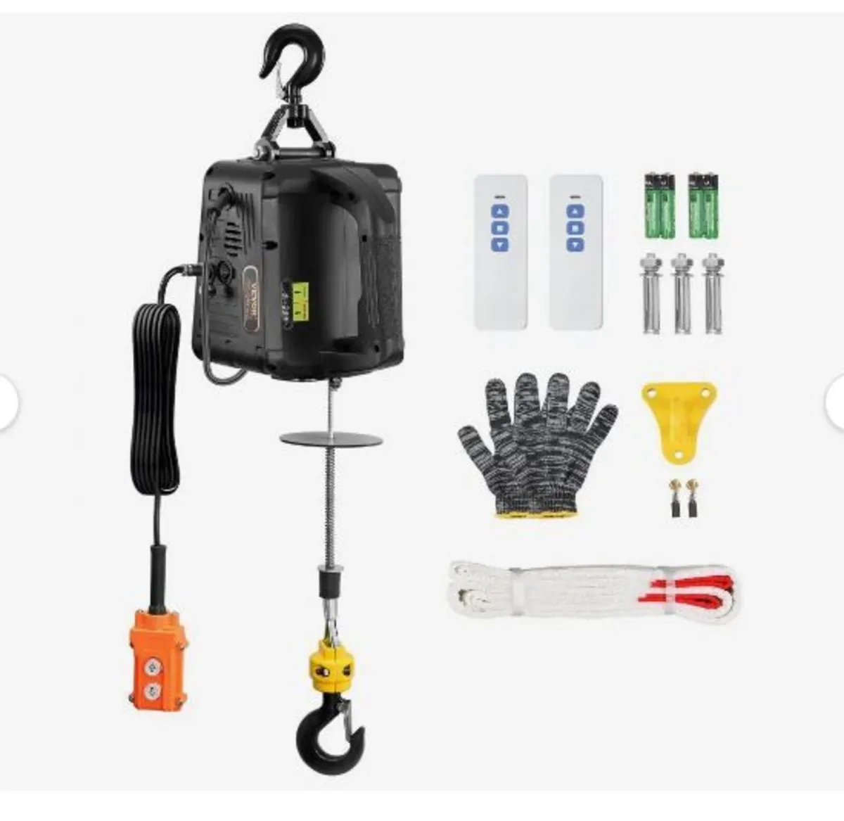 3-in-1 Portable Electric Hoist Winch - Image 1