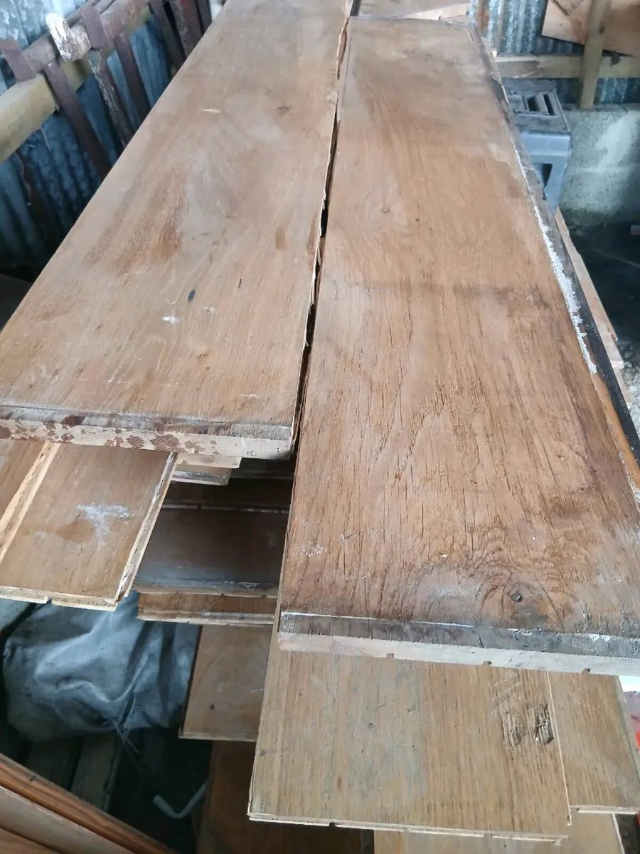 Wooden flooring oak - Image 1