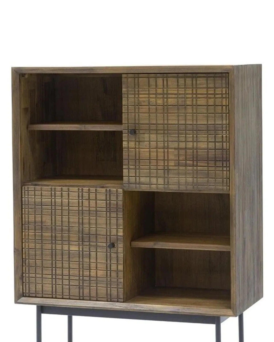 Highboard wood cabinet - Image 4