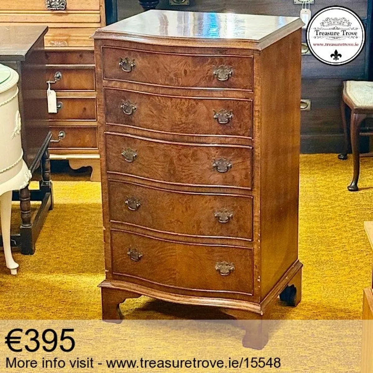 Small Vintage Chest of Drawers - Image 2