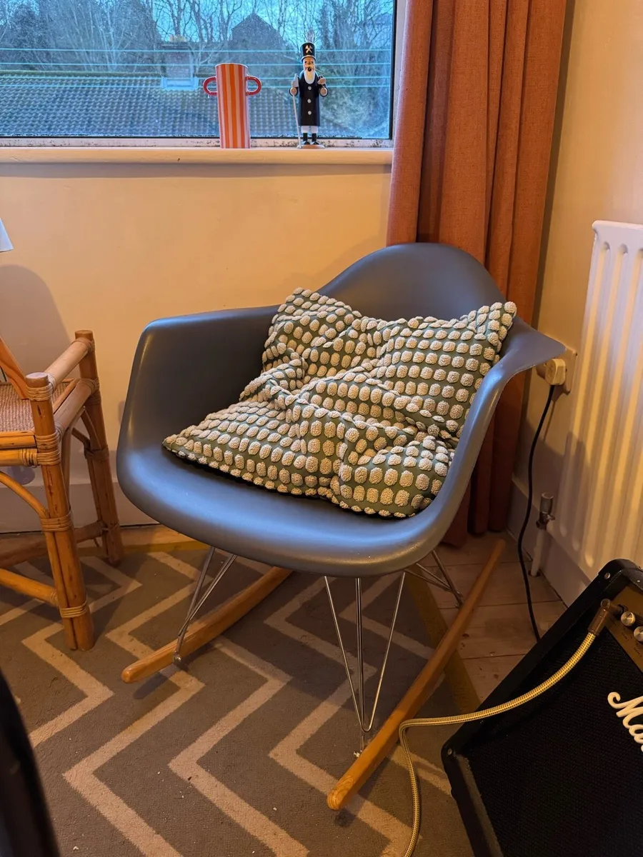 Eames style rocking chair