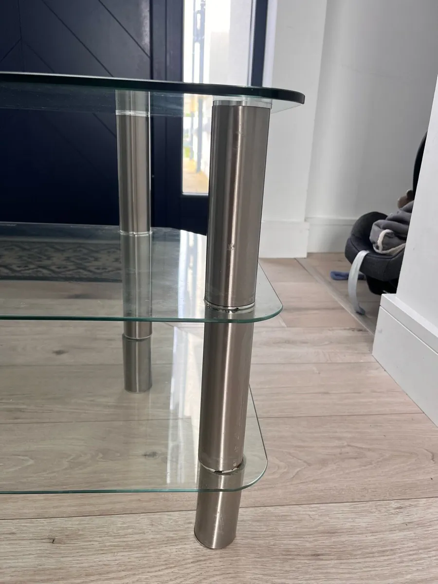 TV Stand (glass) - Image 2
