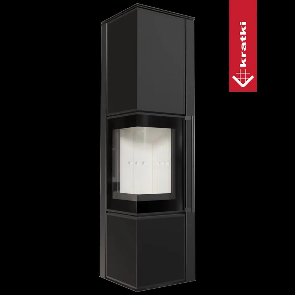 TORA/L 8 kW Wood burning steel stove - Image 3