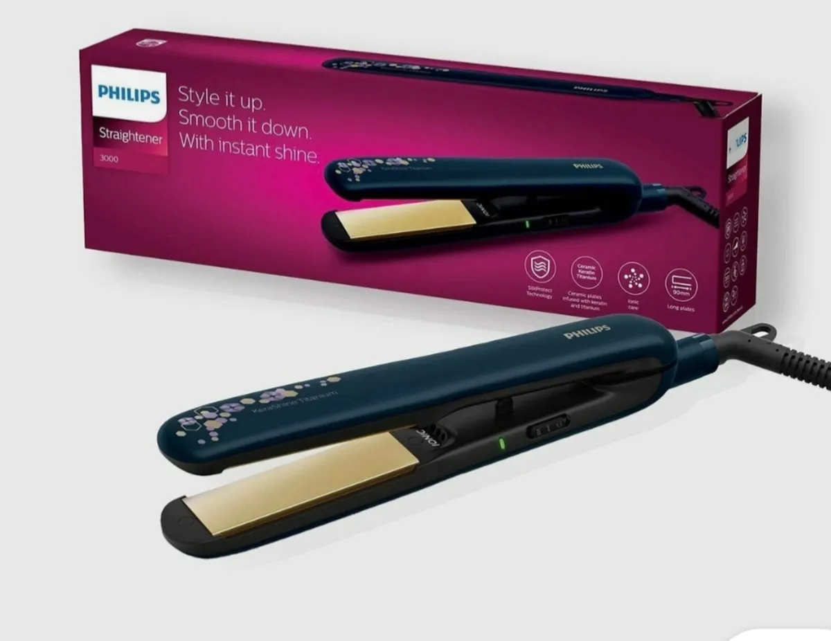 Combo - Kerashine Titanium Straightener and Curler - Image 1