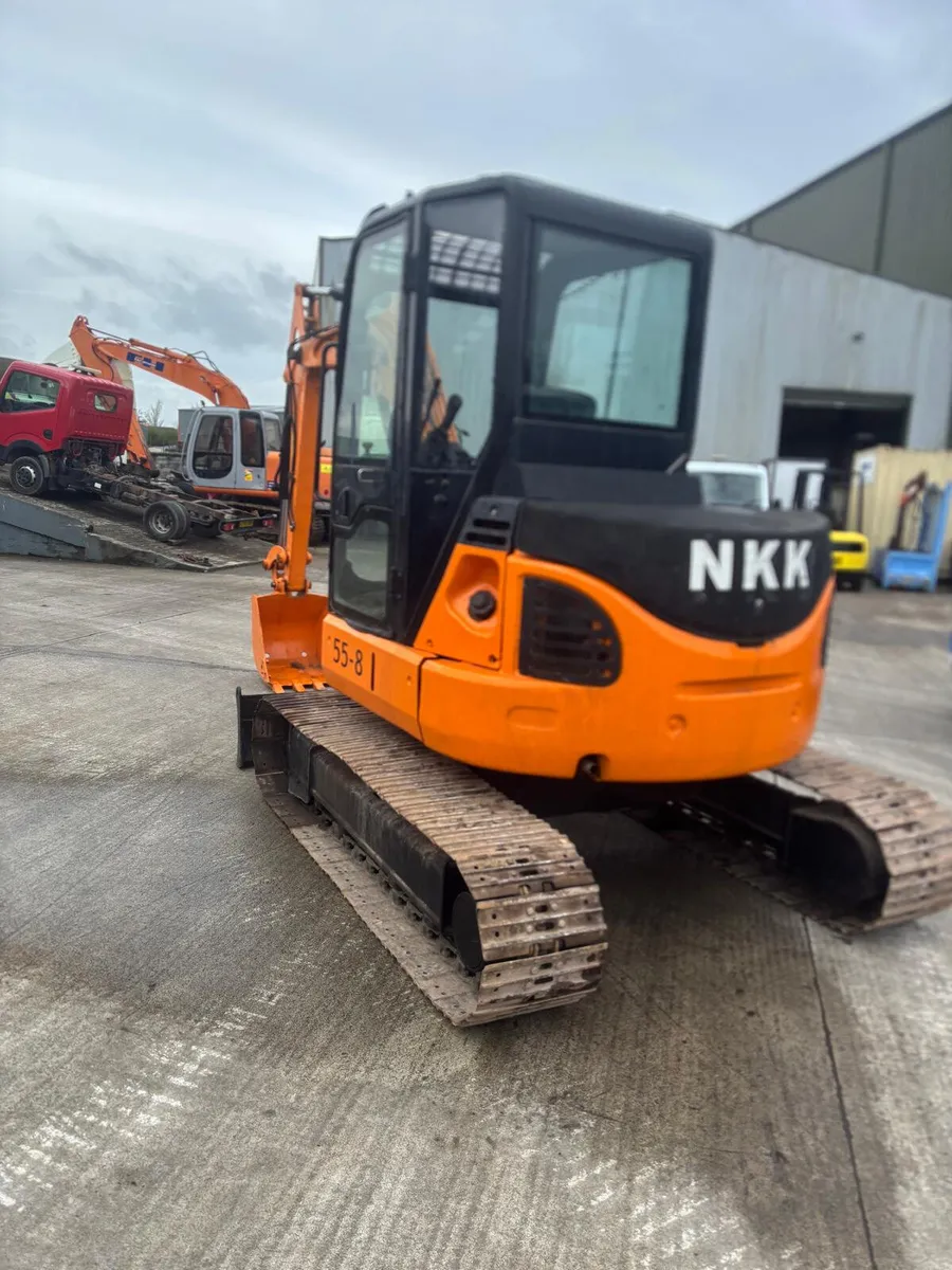 For Sale: NKK 55-8 Excavator - Image 2