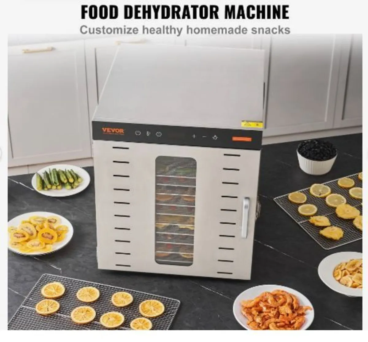 10 Trays Food Dehydrator Machine - Image 3