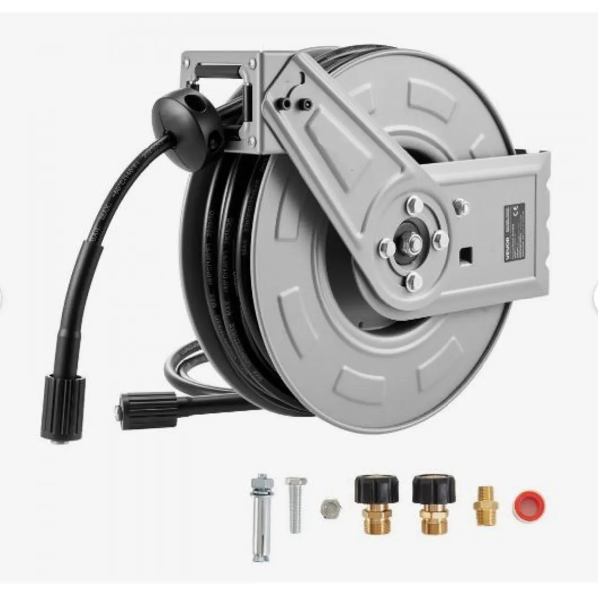 Pressure Washer Hose Reel, 19.8 m x 6.4 mm - Image 1