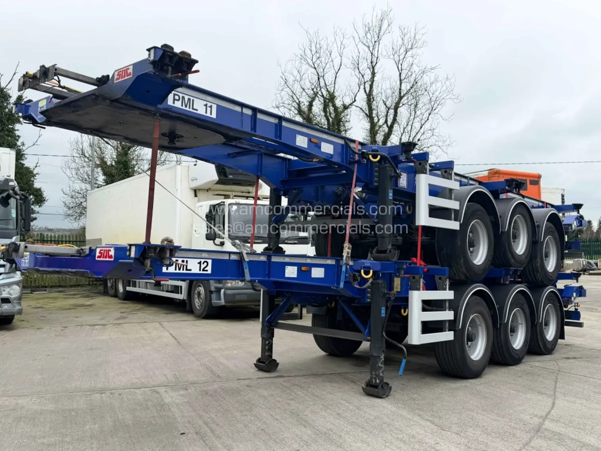 2022 SDC SLIDING SKELETAL TRAILER - Image 2