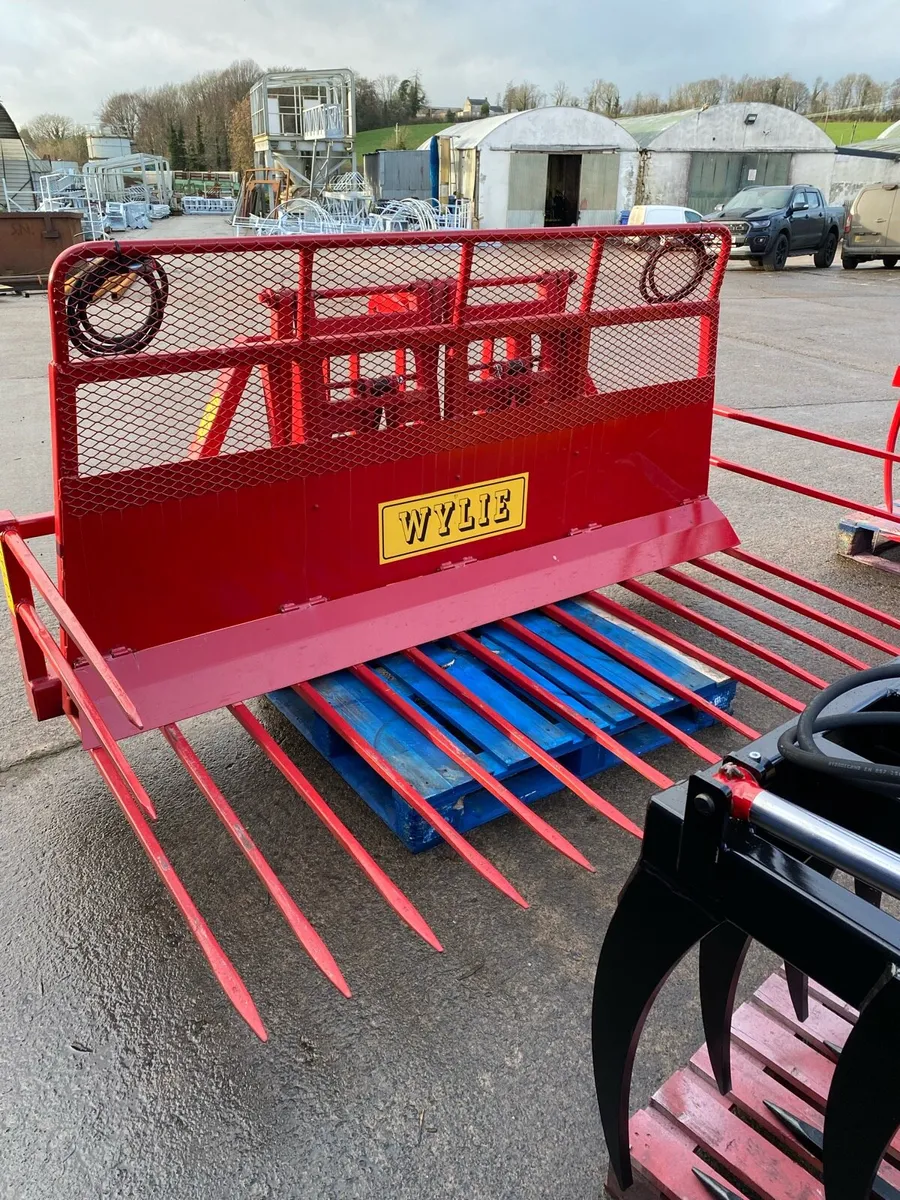 Buckrake buck rake silage grass wylie tractor - Image 2