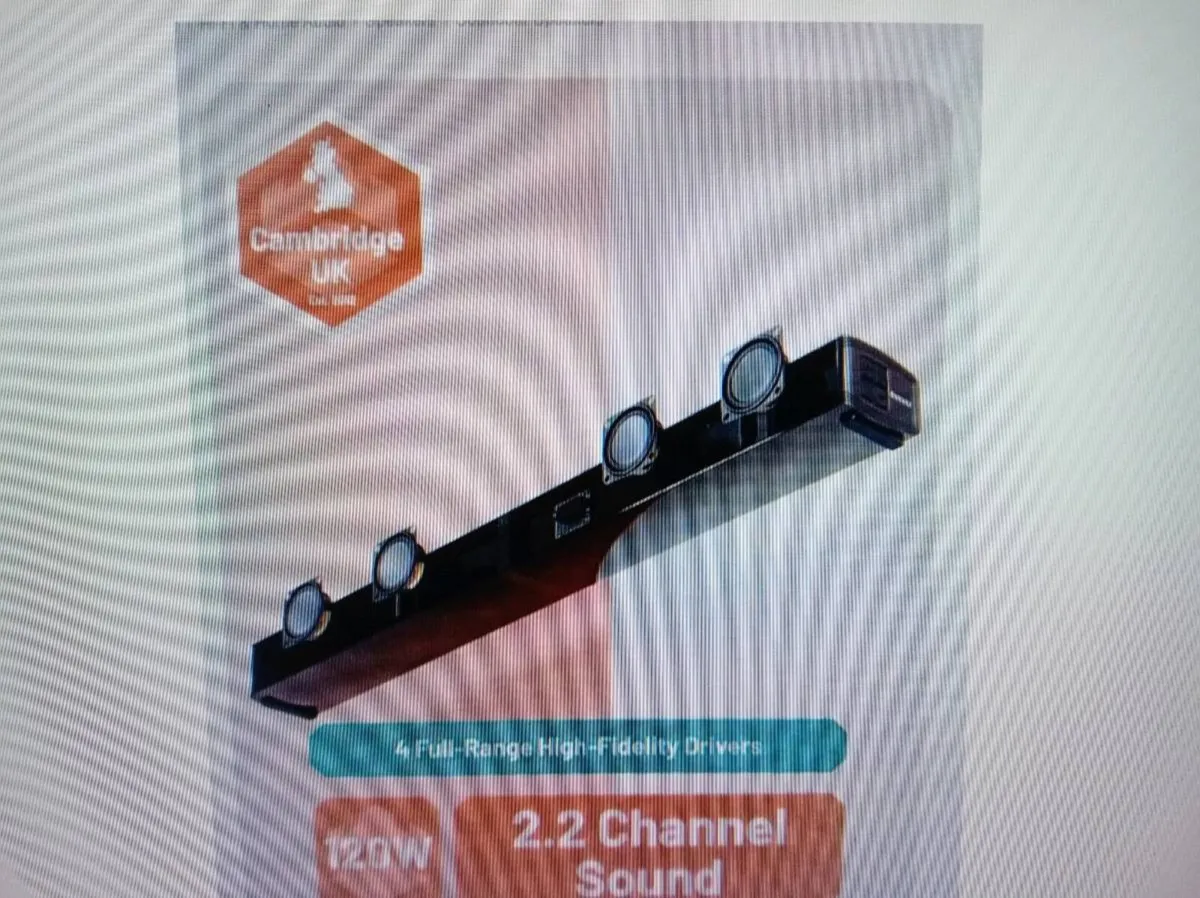 Soundbar 120 watts And 90watts-Choice Of Two Left - Image 2