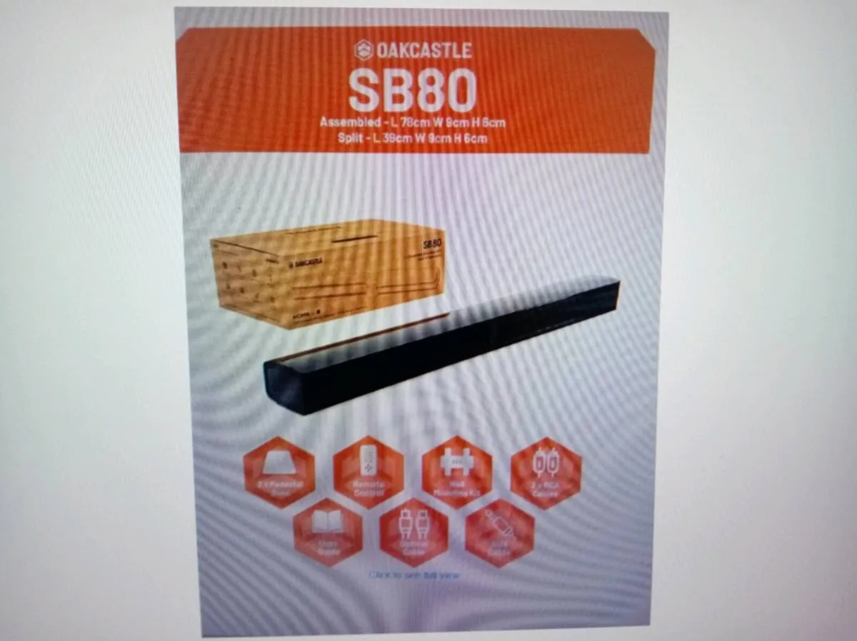 Soundbar 120 watts And 90watts-Choice Of Two Left - Image 3