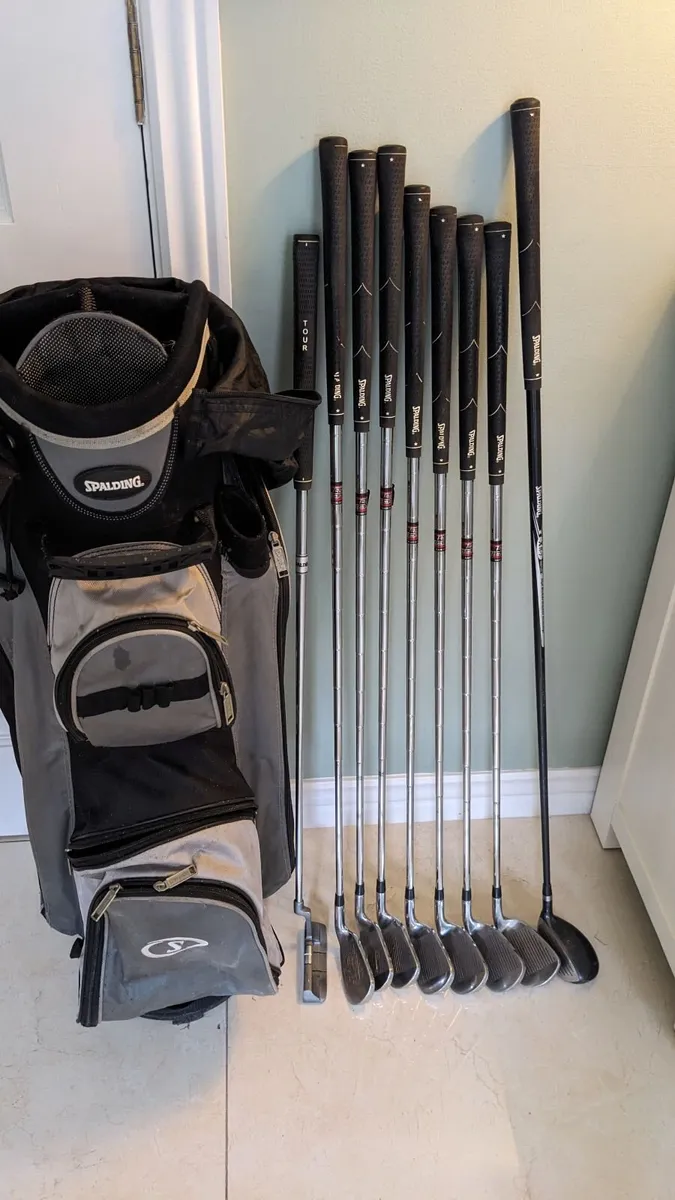 Left Hand Golf Clubs & Golf Bag - Image 2