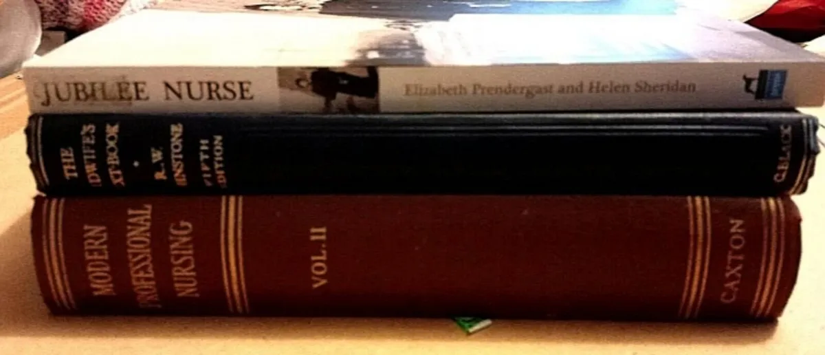 Three Vintage Nursing and Midwifery Books - Image 1
