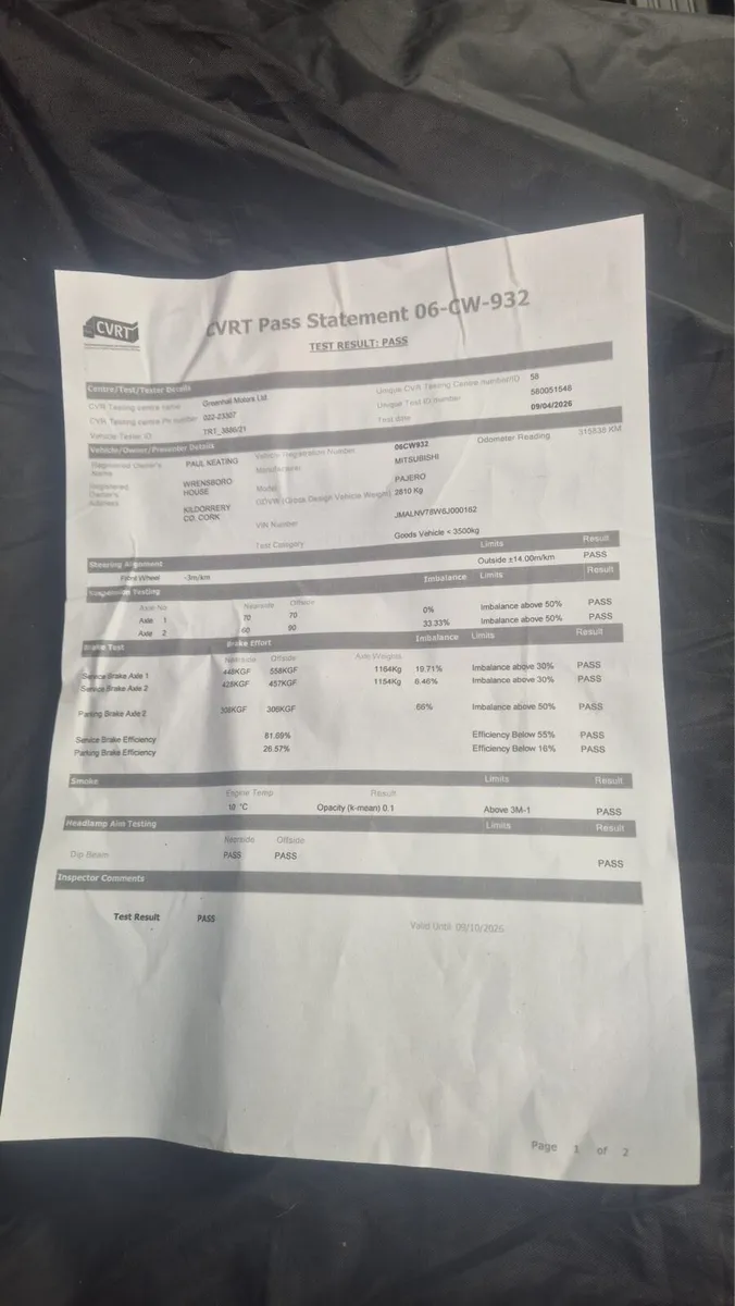 Mitsubishi pajero - Image 1