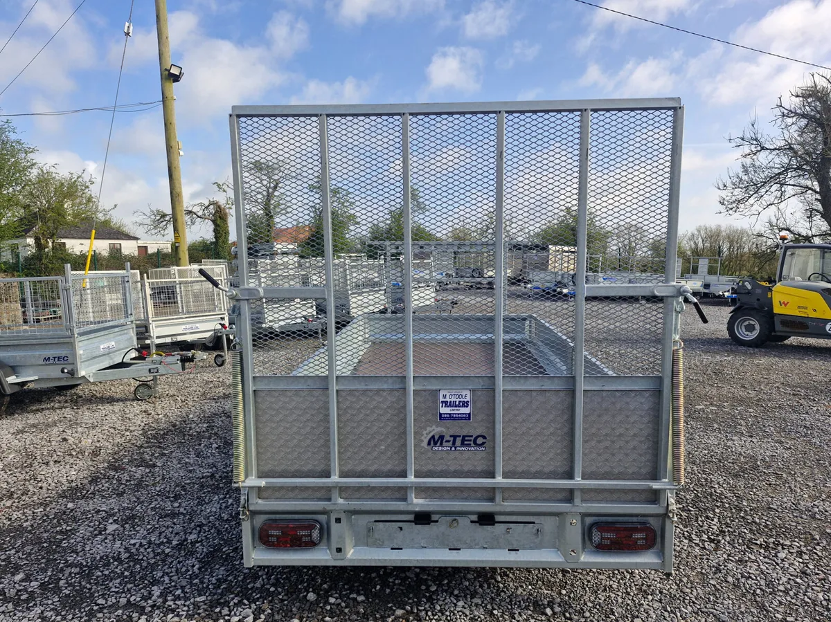 NEW   M-TEC  14' x 6'6"   DROPSIDES TRAILER - Image 4