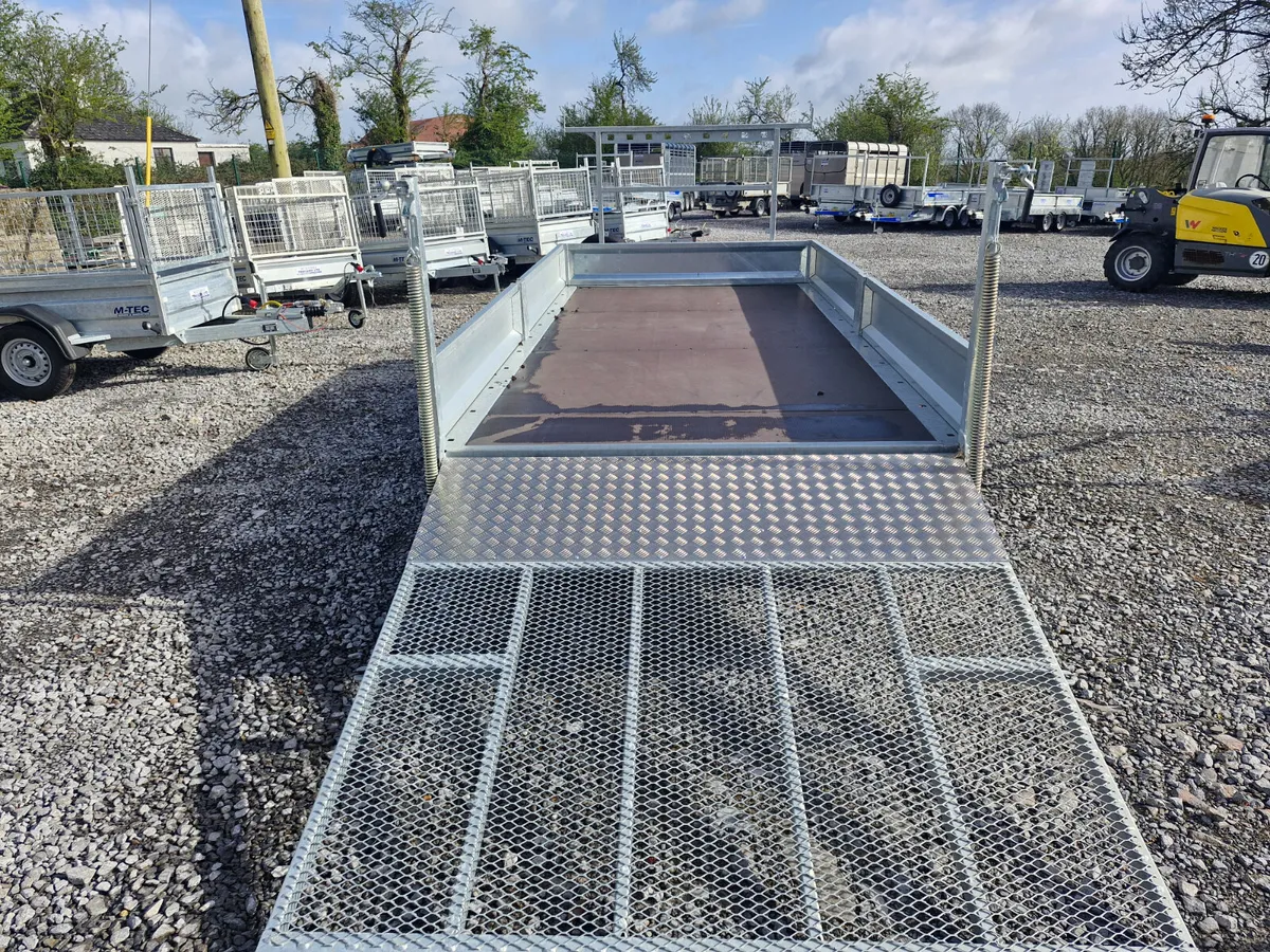 NEW   M-TEC  14' x 6'6"   DROPSIDES TRAILER - Image 3