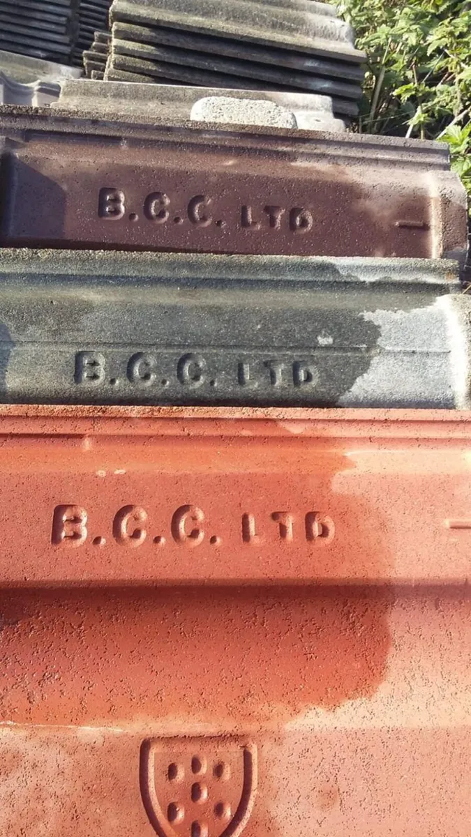 Bangor slates chimney pots floor ridge roof tiles - Image 2