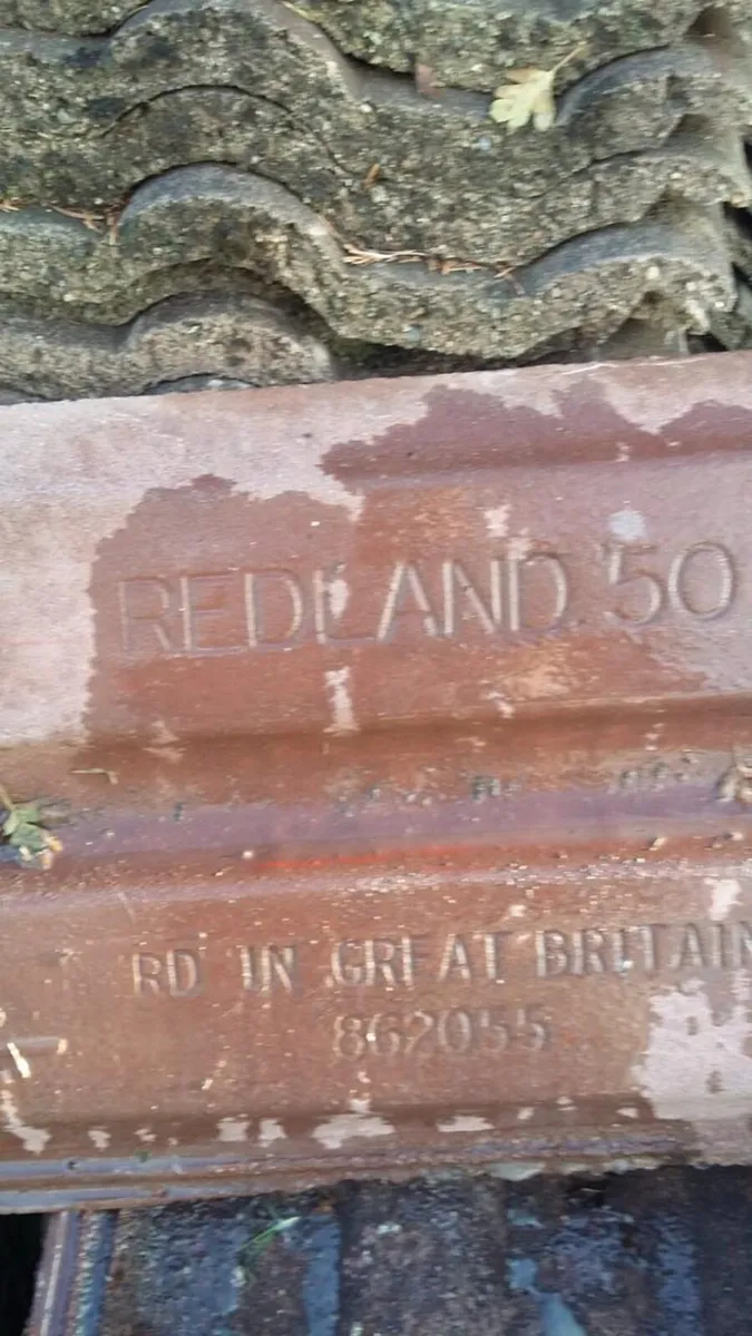 Bangor slates chimney pots floor ridge roof tiles - Image 3