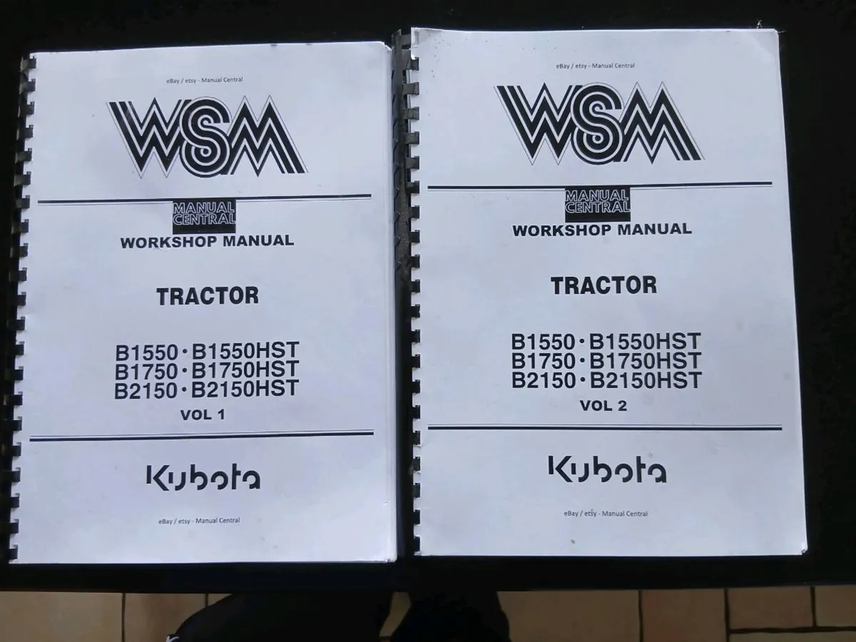 Kubota compact tractor  workshop manual - Image 2