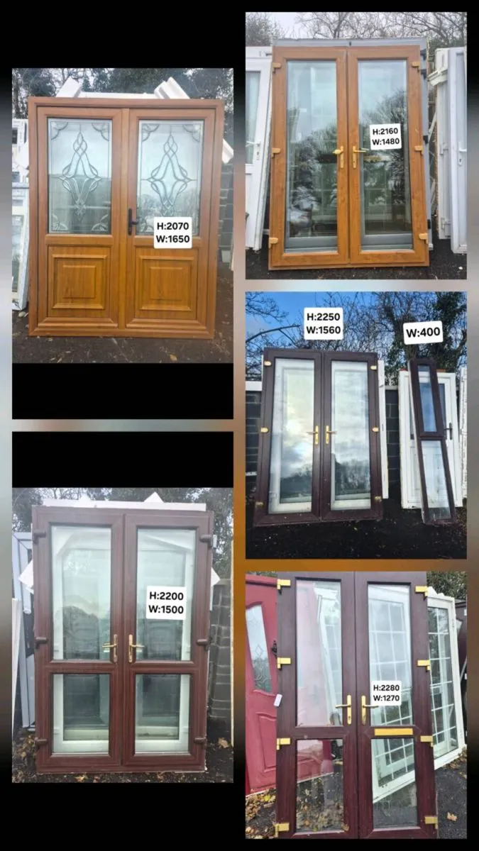 PVC FRENCH DOORS