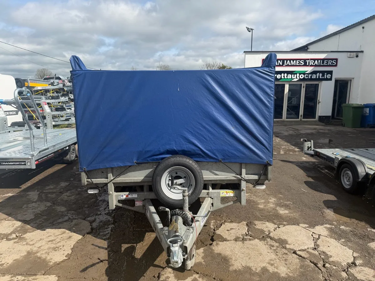 Ifor Williams 14ft tri axle Dropside with mesh - Image 2