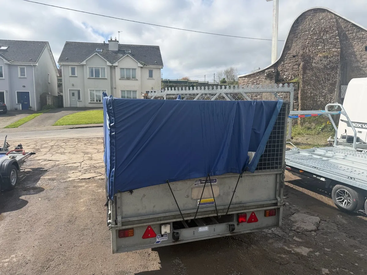 Ifor Williams 14ft tri axle Dropside with mesh - Image 3