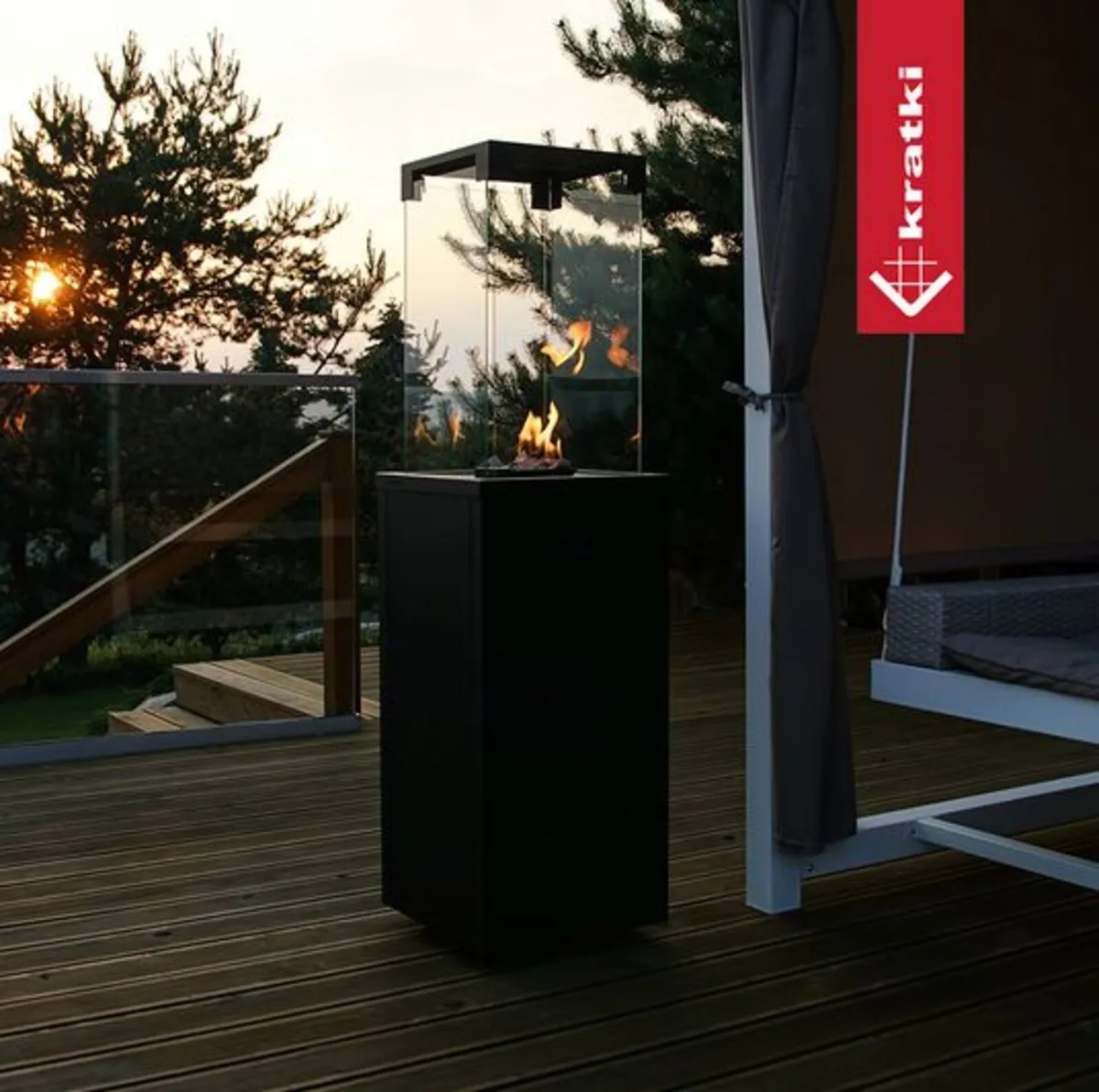 Gas heater PATIO LIGHT black - Image 2