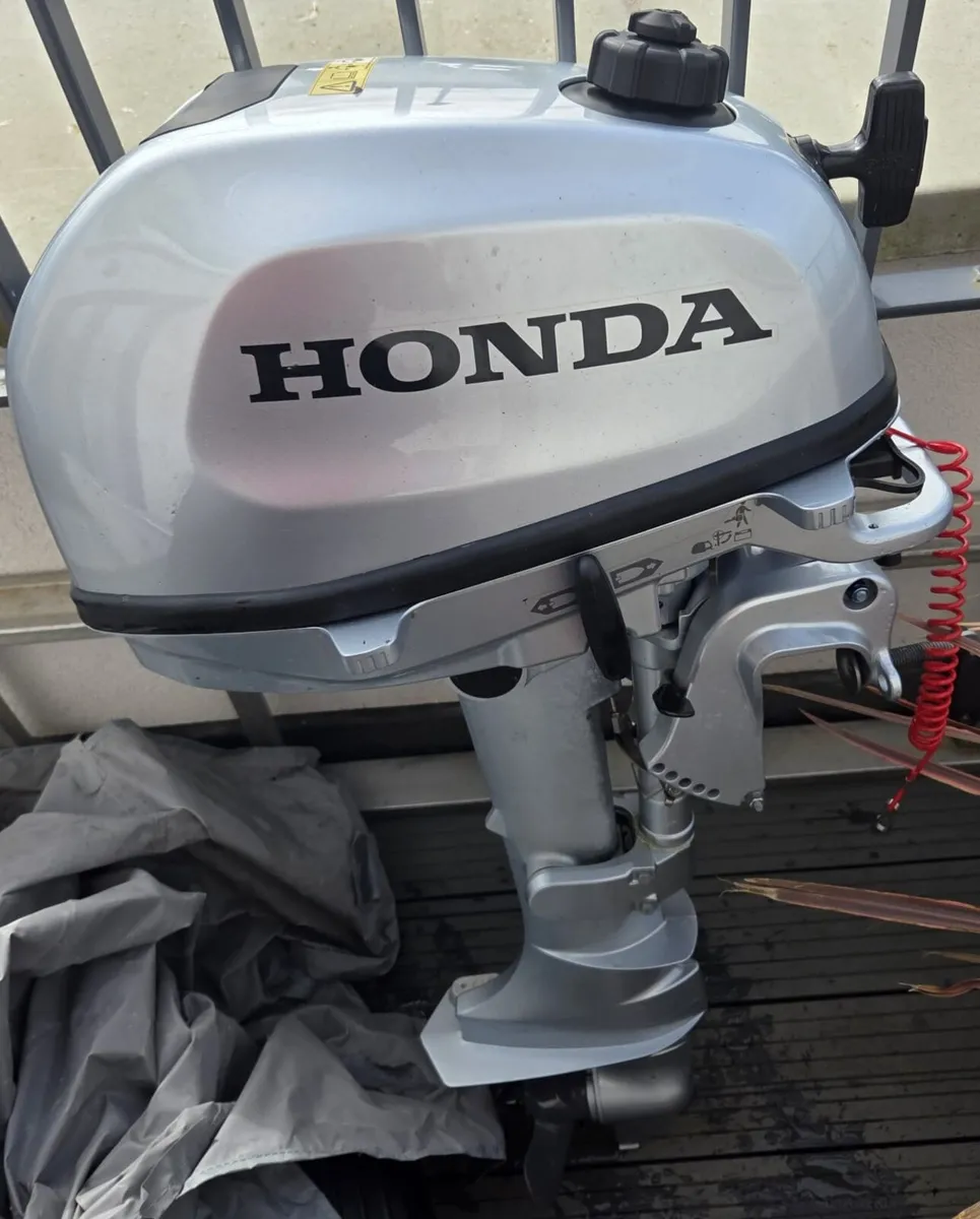 2025 Honda 6HP Short Shaft Outboard - Image 4