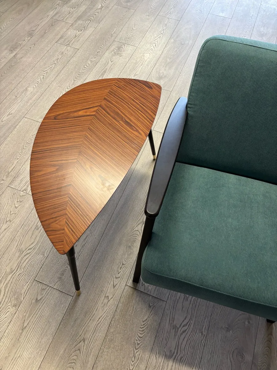 IKEA green chairs and two side tables fully made - Image 2