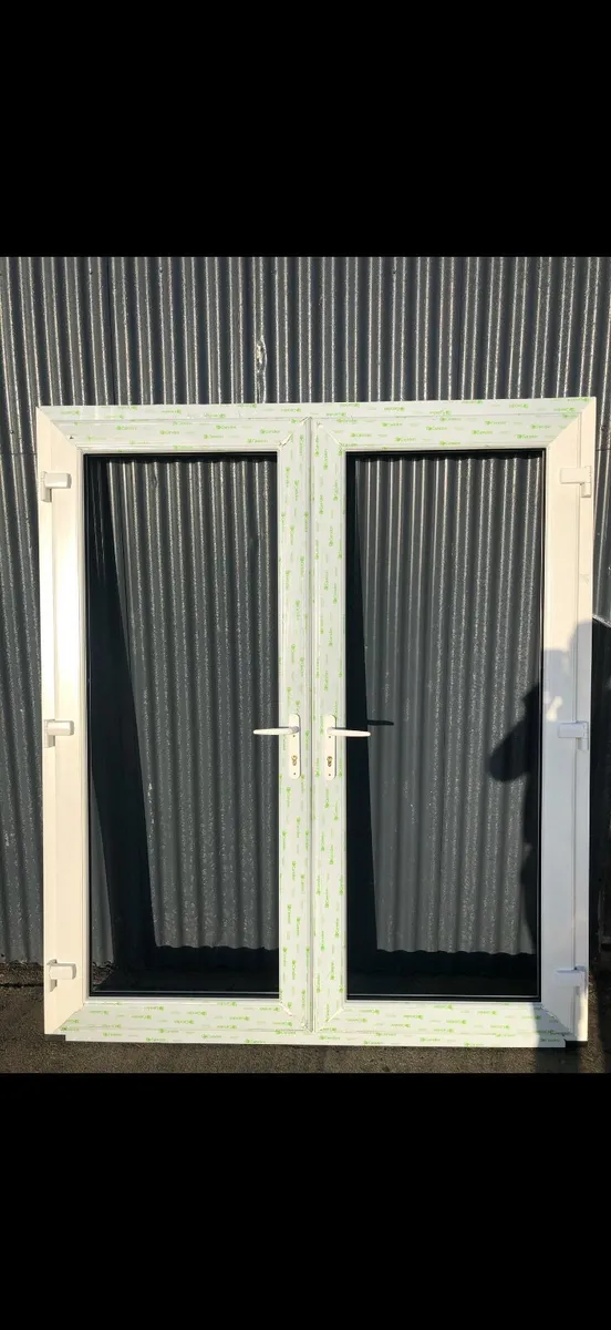 French door uPVC new