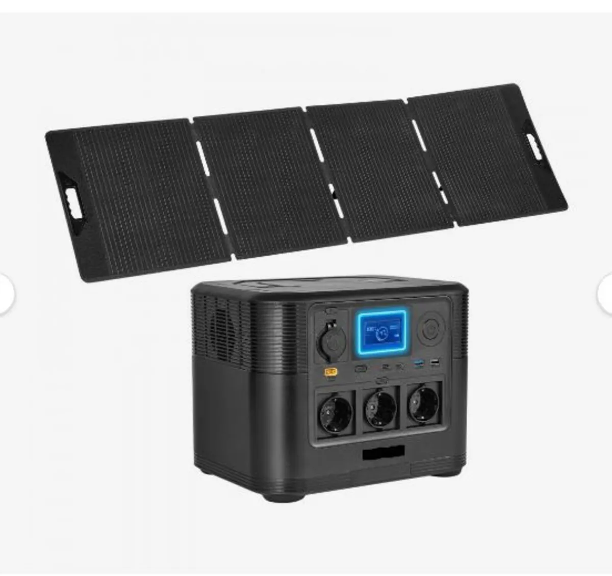 Portable Power Station with Solar Panel - Image 2