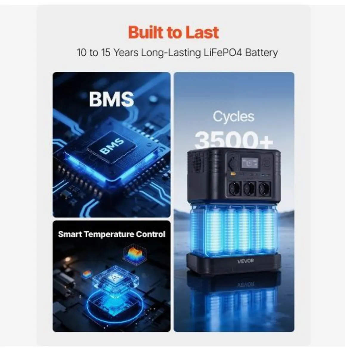 Portable Power Station with Solar Panel - Image 4