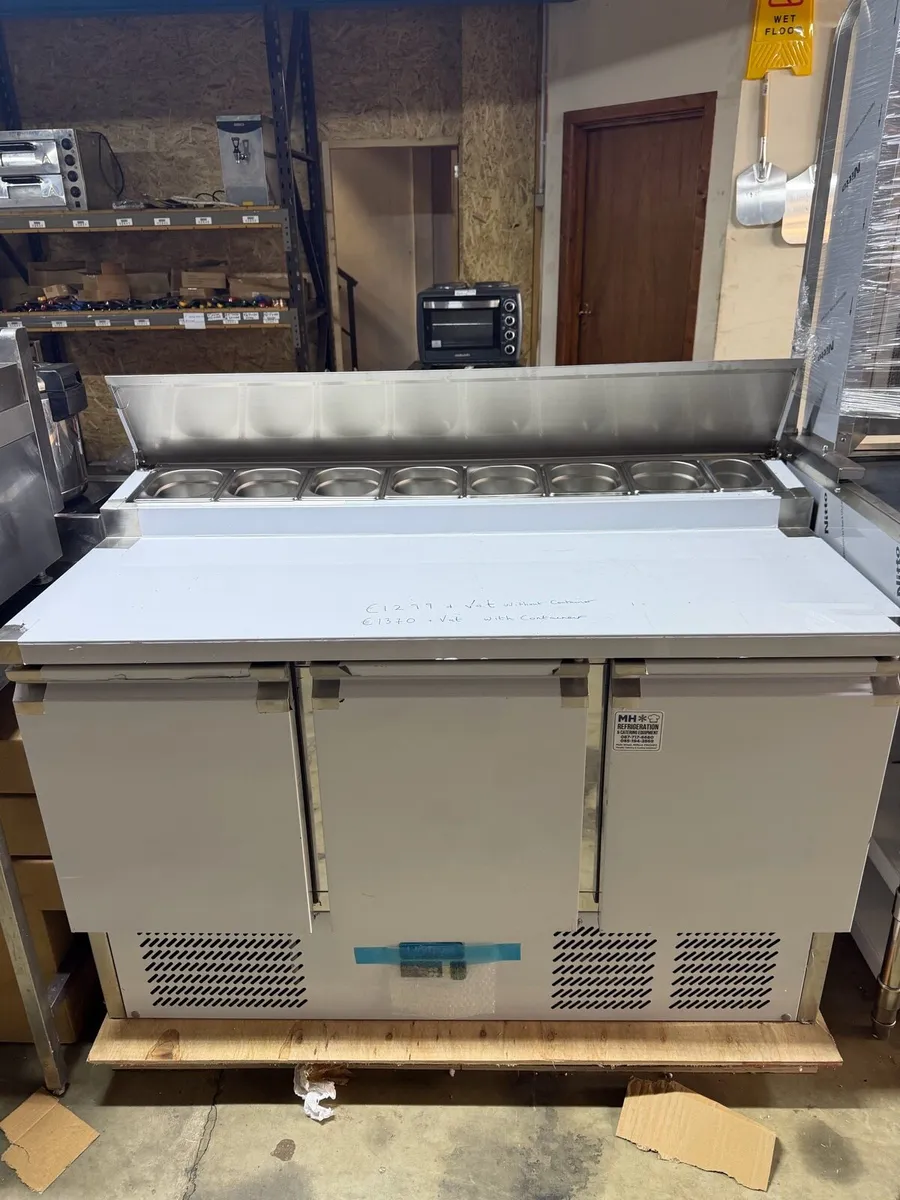 3 Door Prep Fridge - Image 3