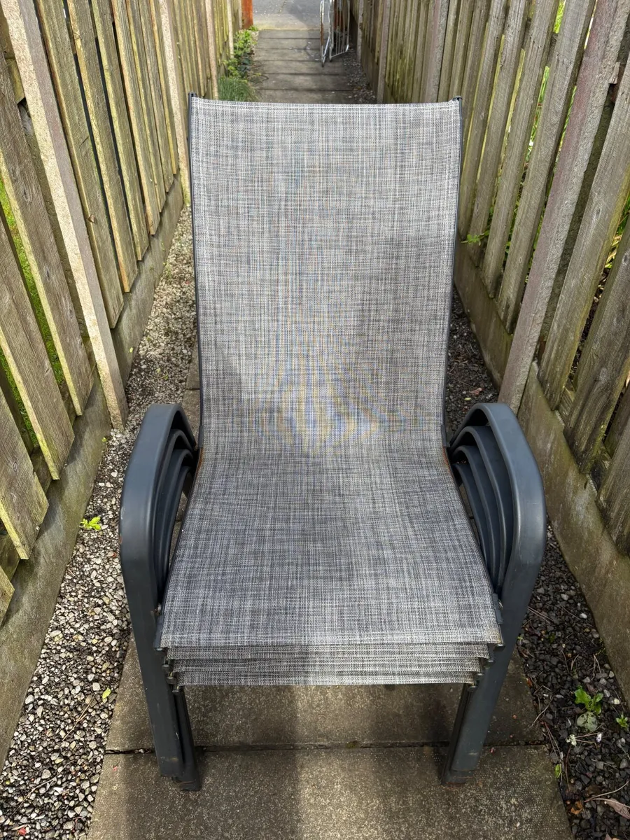 Garden chairs, sets of 4