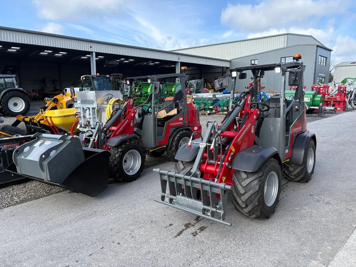 🔥 New Weidemann 1260LP Compact Loader – In Stock - Image 1