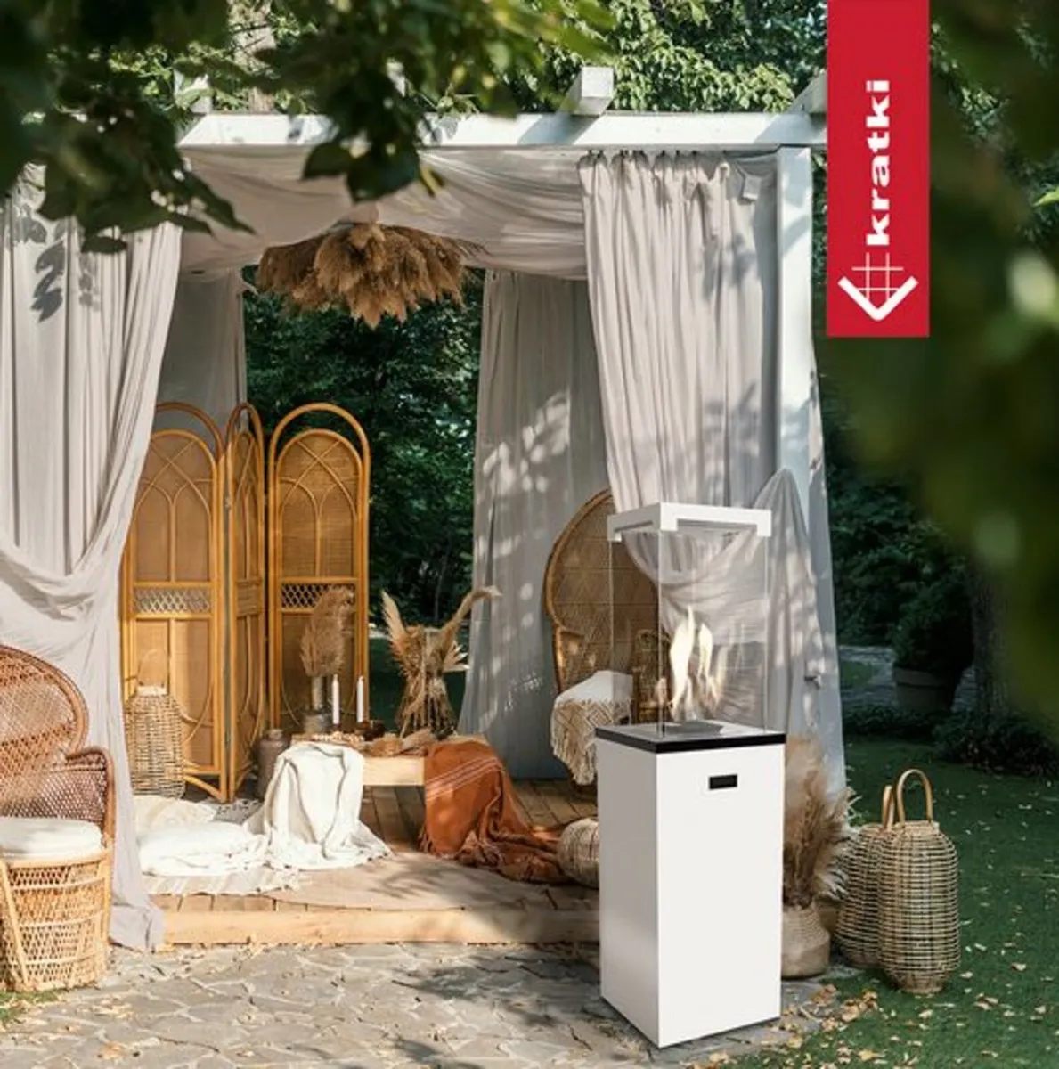 Gas heater PATIO LIGHT white - Image 4